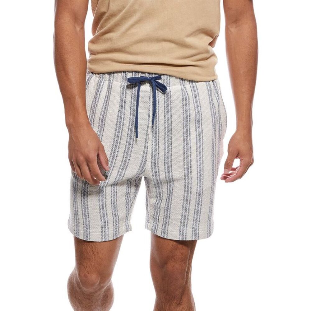 Vintage Summer Mens  Basket Weave Short, Brown